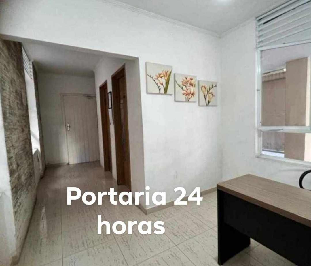 100 Mts Praia Roupa Cama Toalha Banho Wi-Fi Ar Condicionado Portaria 24 Horas Santos  Exteriör bild